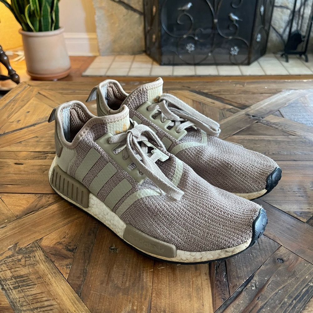 adidas Athletic Shoes in Brown and Cream